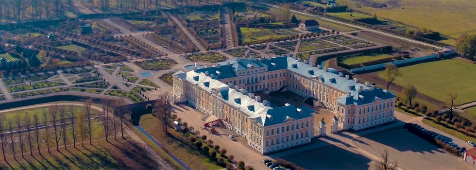 Installation du système de protection contre la foudre actif pda pour le Palais de Rundale