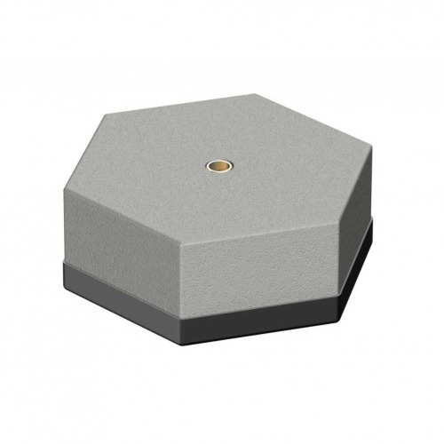 Soporte para fijación de pararrayos