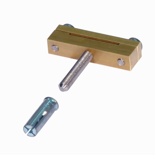 Flat conductor rod clamp